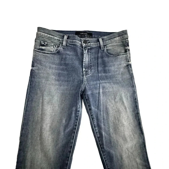 J BRAND  Mid-rise Capri Skinny Jeans size 28 blue womens jeans - Picture 2 of 9